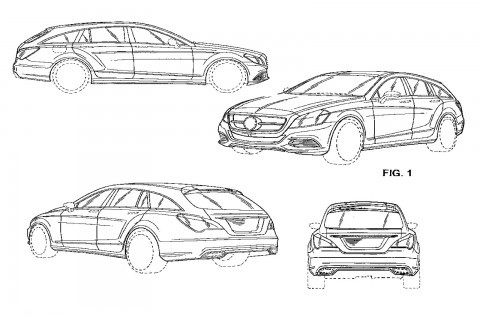 Mercedes-Benz CLS Shooting Brake дебютирует на фестивале скорости
